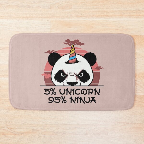 Item preview, Unicorn Ninja Panda  designed and sold by HimayaStudio.
