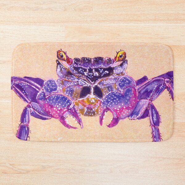 Item preview, Realistic Original Drawing of Vampire Crab—Geosesarma dennerle designed and sold by Sheila Singhal.