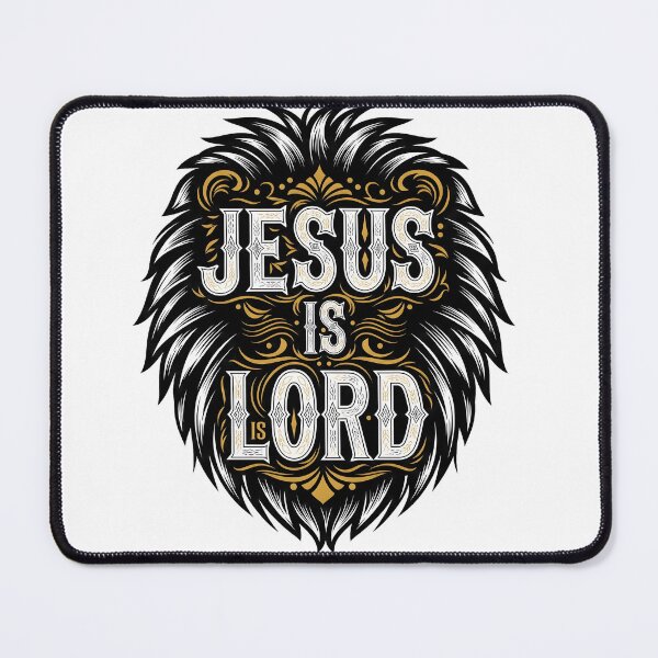 Item preview, Jesus is Lord - Modern Minimalist Christian T-Shirt designed and sold by AV.