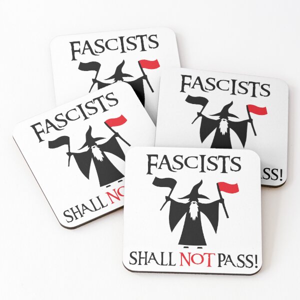 Item preview, Fascists Shall Not Pass designed and sold by gabyshiny.
