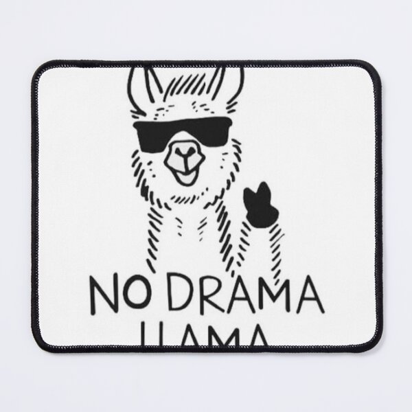 Item preview, No Drama Lama- Funny Minimalist Llama T-Shirt designed and sold by DriftDistrict.