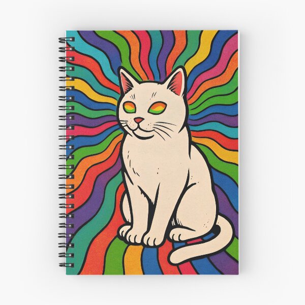 Item preview, Psychedelic Cat Art Explosion designed and sold by Amr Siam.