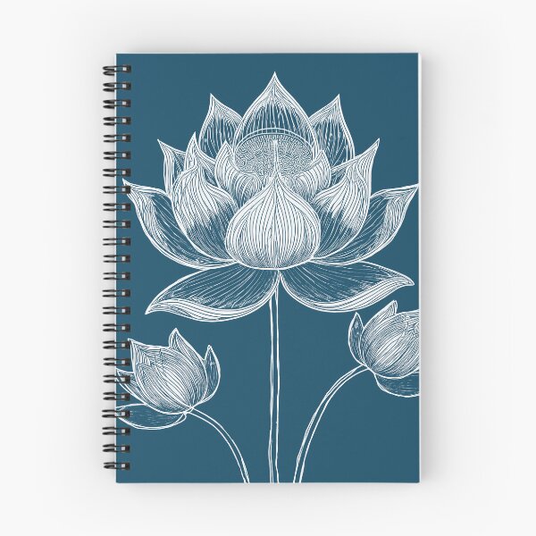 Item preview, Batik Lotus Flower Batik designed and sold by AuroraXGreen.