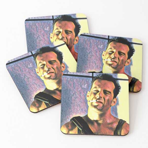 Item preview, Bruce Willis portrait designed and sold by Pinkgnomie.