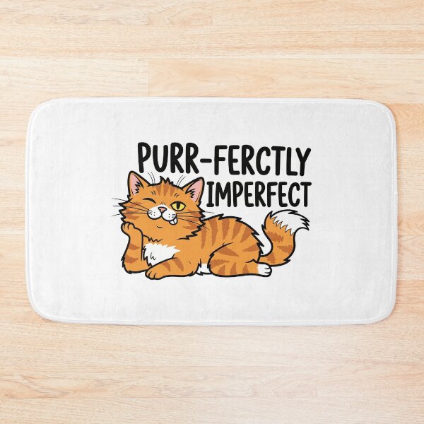 Item preview, Purr-fectly Imperfect designed and sold by Amir Faysal.