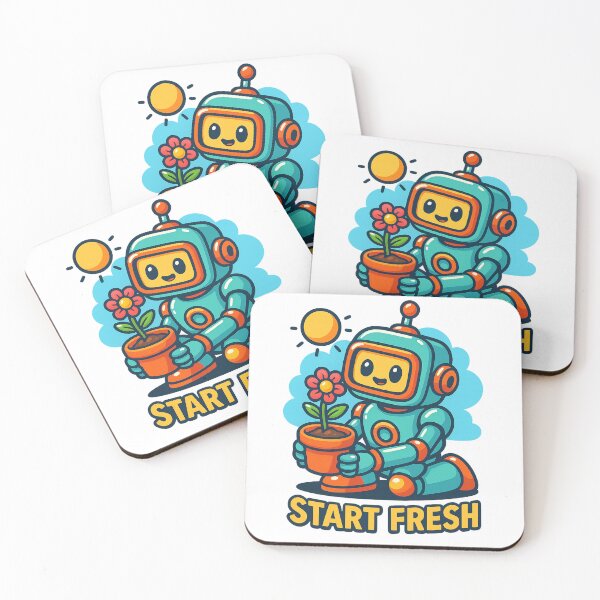 Item preview,  Robot Planting Hope – Fresh Start designed and sold by Khayallab .