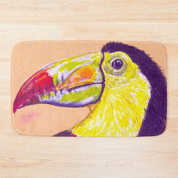 Item preview, Realistic Original Drawing of Keel-Billed Toucan—Ramphastos sulfuratus designed and sold by Sheila Singhal.