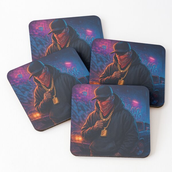 Item preview, Gangster Rap Streetwear Urban Art designed and sold by SHINEMUZ.