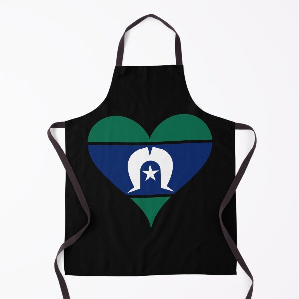 Item preview, Torres Strait Islander Heart Flag - Aboriginal & Islander Pride designed and sold by NTGUILTY.