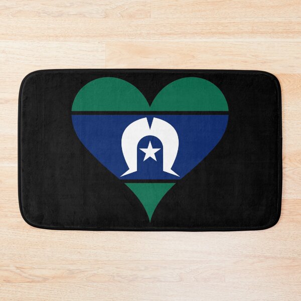 Item preview, Torres Strait Islander Heart Flag - Aboriginal & Islander Pride designed and sold by NTGUILTY.
