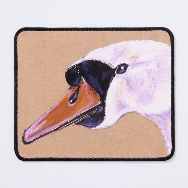 Item preview, Realistic Drawing of a Mute Swan—Cygnus olor designed and sold by Sheila Singhal.