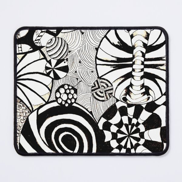Item preview, Zentangle designed and sold by Songbird Designs.