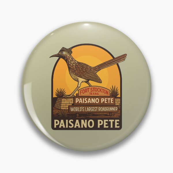 Item preview, Paisano Pete – Fort Stockton Texas Roadrunner Graphic designed and sold by ArtSpireWorks.