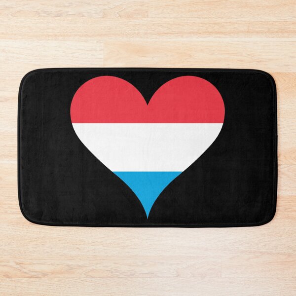 Item preview, Luxembourg Heart Flag - Luxembourger Pride & Love designed and sold by NTGUILTY.