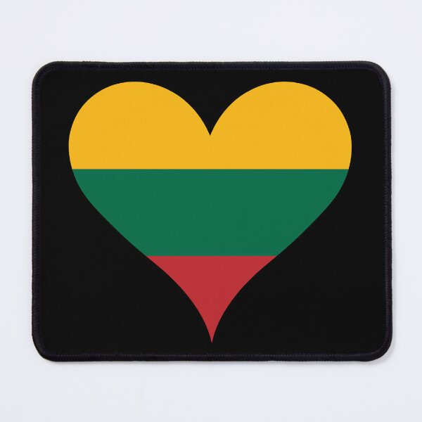 Item preview, Lithuania Heart Flag - Lithuanian Pride & Love designed and sold by NTGUILTY.