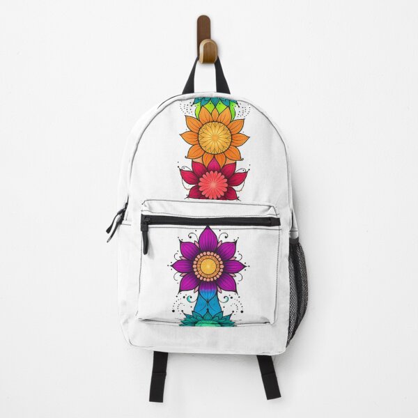 Item preview, Vibrant Floral Mandala Art - Unique Redbubble Design Print designed and sold by ExploreAura Studio.