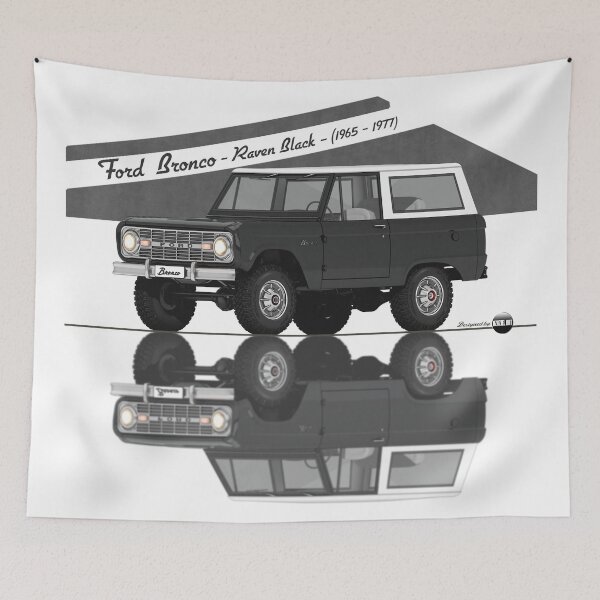 Item preview, Ford Bronco - Raven Black (1965–1977) – The Original 4x4 designed and sold by Azaziel.