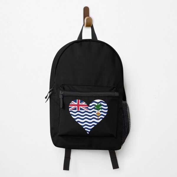 Item preview, British Indian Ocean Territory Heart Flag - Chagos Pride & Love designed and sold by NTGUILTY.
