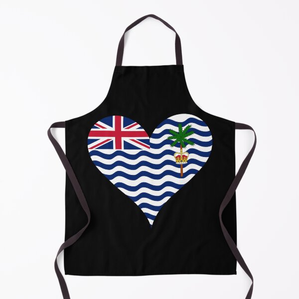 Item preview, British Indian Ocean Territory Heart Flag - Chagos Pride & Love designed and sold by NTGUILTY.