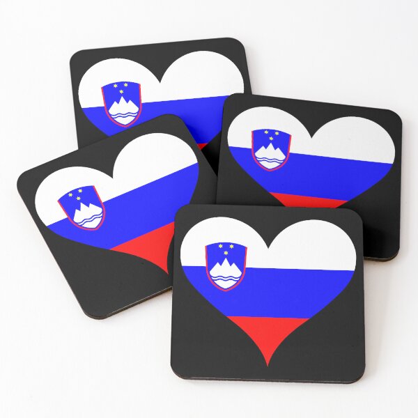 Item preview, Slovenia Heart Flag - Slovenian Pride & Love designed and sold by NTGUILTY.