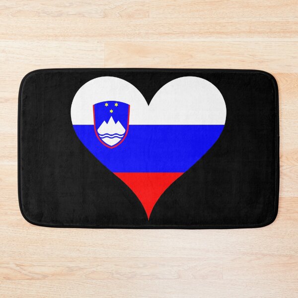 Item preview, Slovenia Heart Flag - Slovenian Pride & Love designed and sold by NTGUILTY.