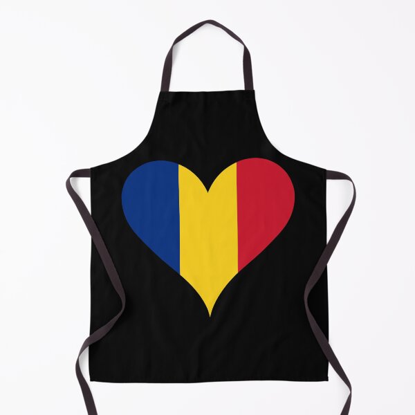 Item preview, Romania Heart Flag - Romanian Pride & Love designed and sold by NTGUILTY.