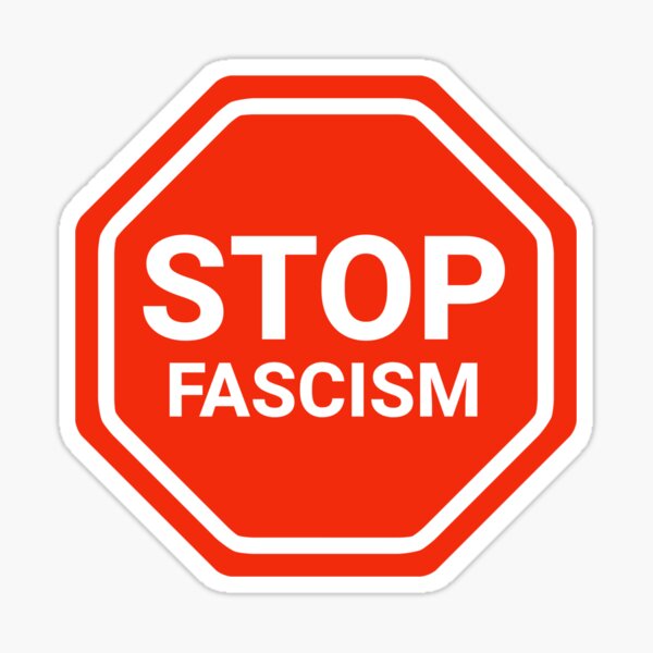 Item preview, Stop fascism  designed and sold by Rachel the Artist .