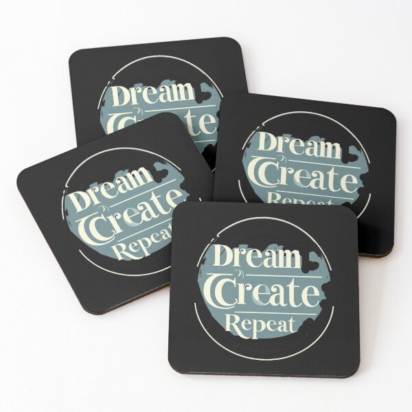Item preview, Dream. Create. Repeat. – Minimalist Motivational Design for Creatives designed and sold by Design_Your_Day.
