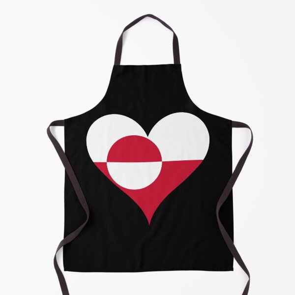 Item preview, Greenland Heart Flag - Kalaallit Pride & Love designed and sold by NTGUILTY.