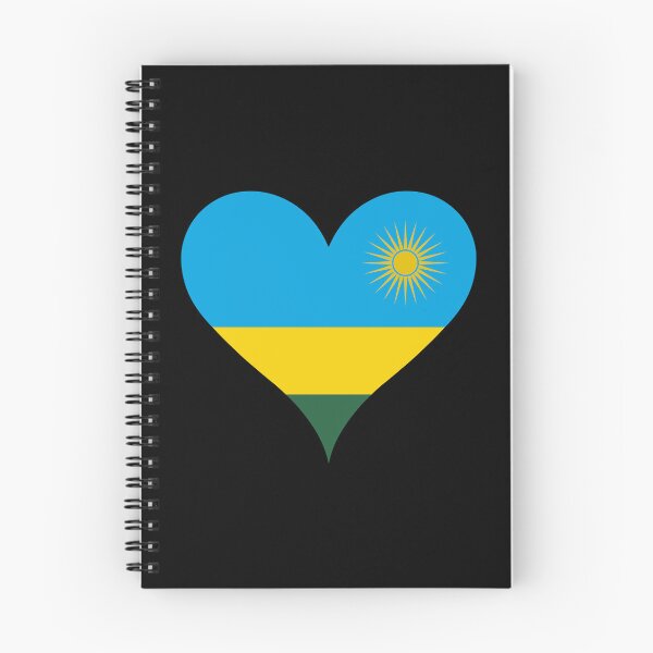Item preview, Rwanda Heart Flag - Rwandan Pride & Hope designed and sold by NTGUILTY.