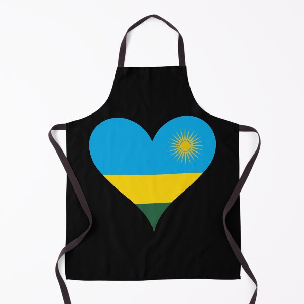 Item preview, Rwanda Heart Flag - Rwandan Pride & Hope designed and sold by NTGUILTY.