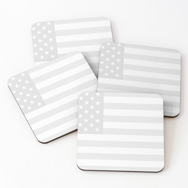 Item preview, White USA flag designed and sold by smithee_rd.