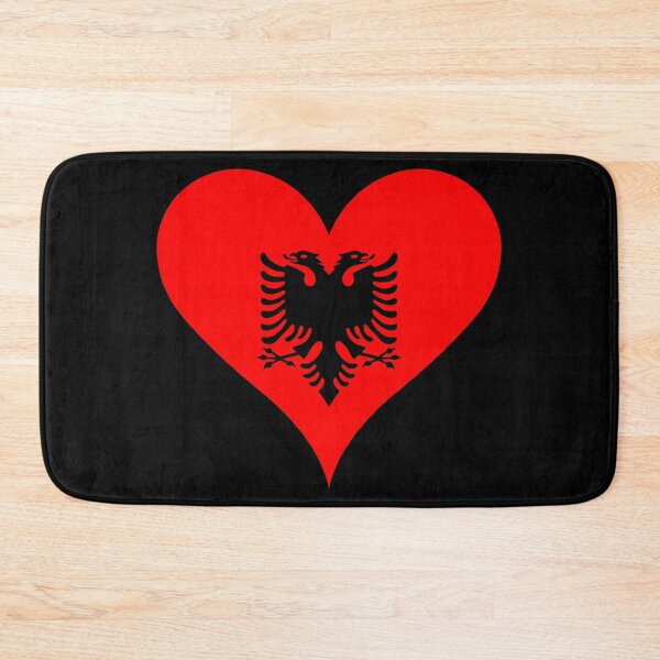 Item preview, Albania Heart Flag - Albanian Pride & Love designed and sold by NTGUILTY.