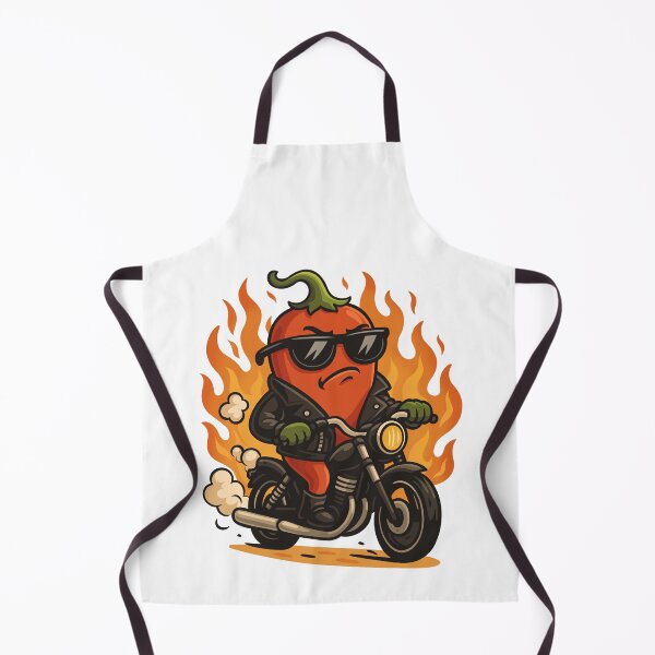 Item preview, hot chili biker designed and sold by PolinaMirralisa.