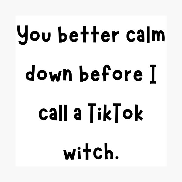 Item preview, TikTok Witch designed and sold by griefindisguise.