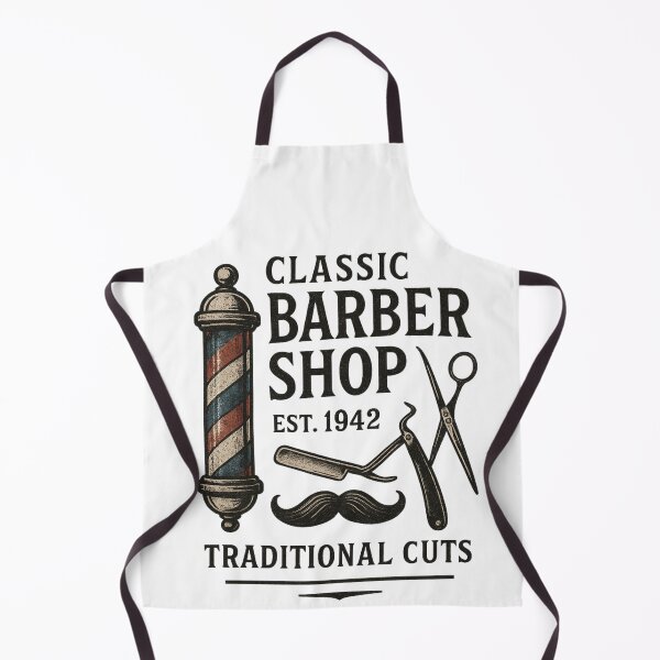 Item preview, Classic Barbershop - Vintage Traditional Cuts Design designed and sold by CreativeGorillas.