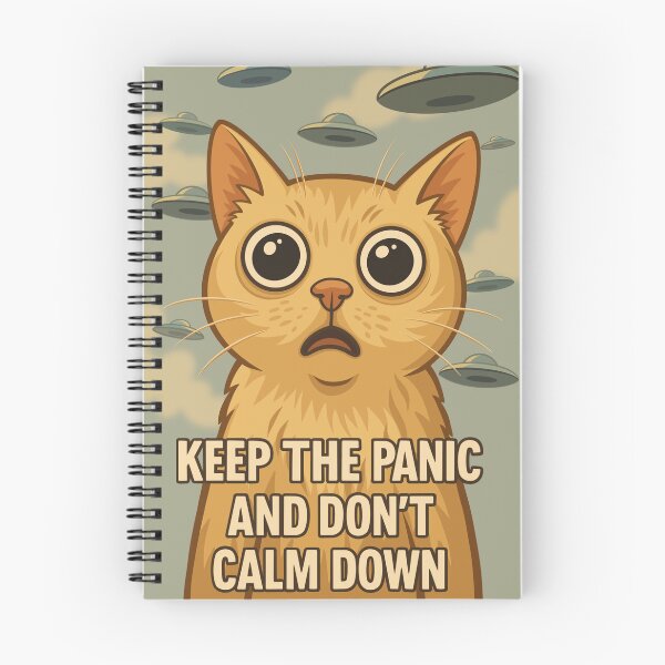 Item preview, Keep the Panic and Don’t Calm Down designed and sold by PolinaMirralisa.