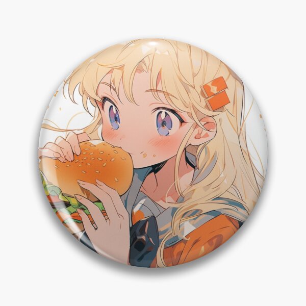 Item preview, Minako and her Burger designed and sold by Solace Sparkles.