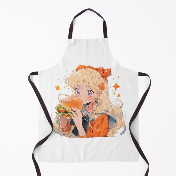 Item preview, Minako and her Burger designed and sold by Solace Sparkles.