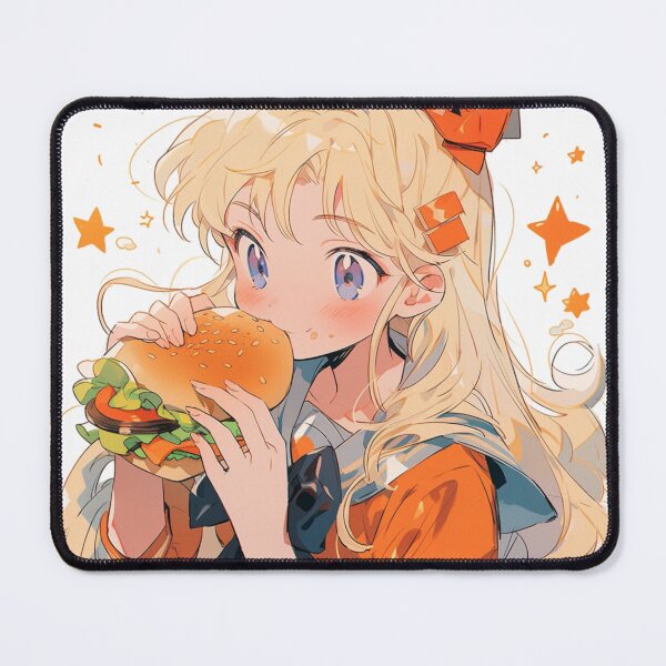 Item preview, Minako and her Burger designed and sold by Solace Sparkles.