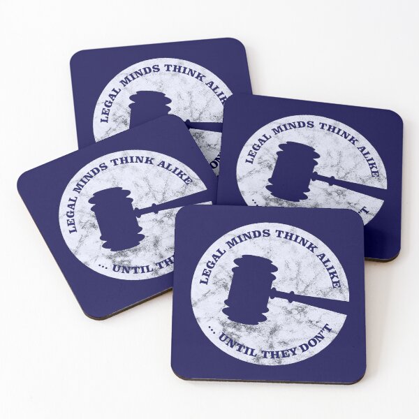 Item preview, All Legal Minds Think Alike, Until They Don’t – Legal Intern T-Shirt designed and sold by NoGoodDeeds.