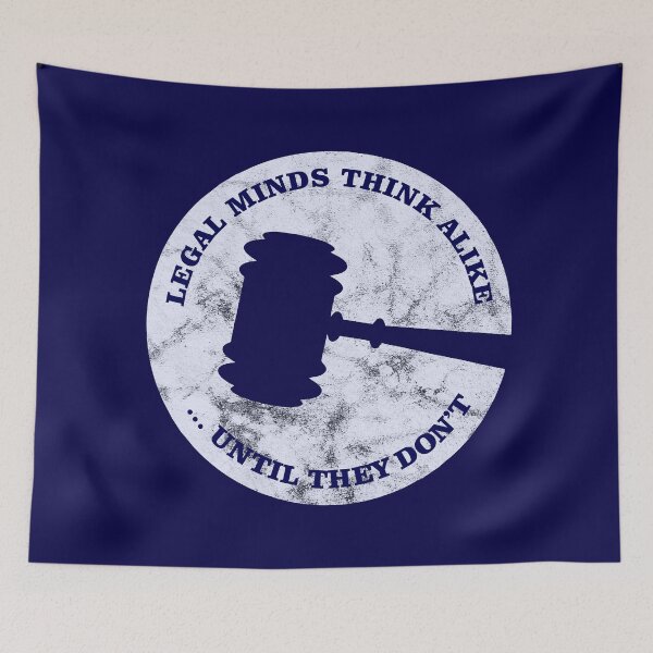 Item preview, All Legal Minds Think Alike, Until They Don’t – Legal Intern T-Shirt designed and sold by NoGoodDeeds.