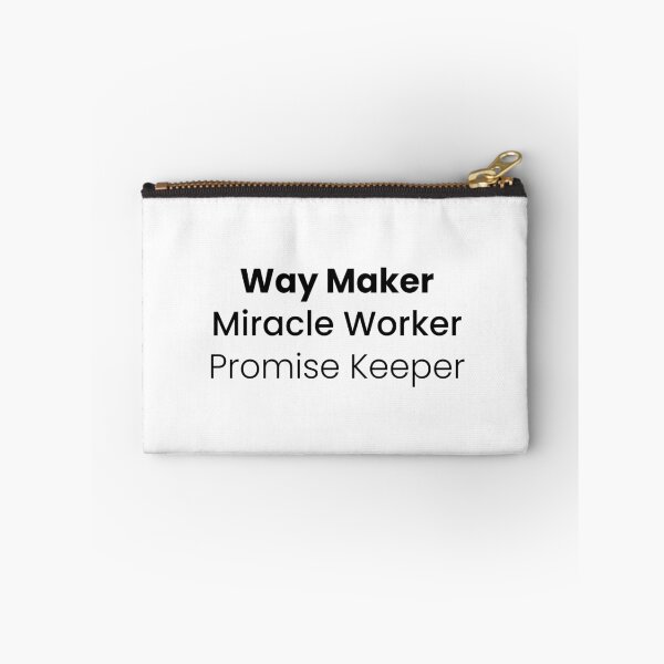 Item preview, Way Maker, Miracle Worker, Promise Keeper, Christian Quote, Worship designed and sold by Minimalist Quotes and Sayings.