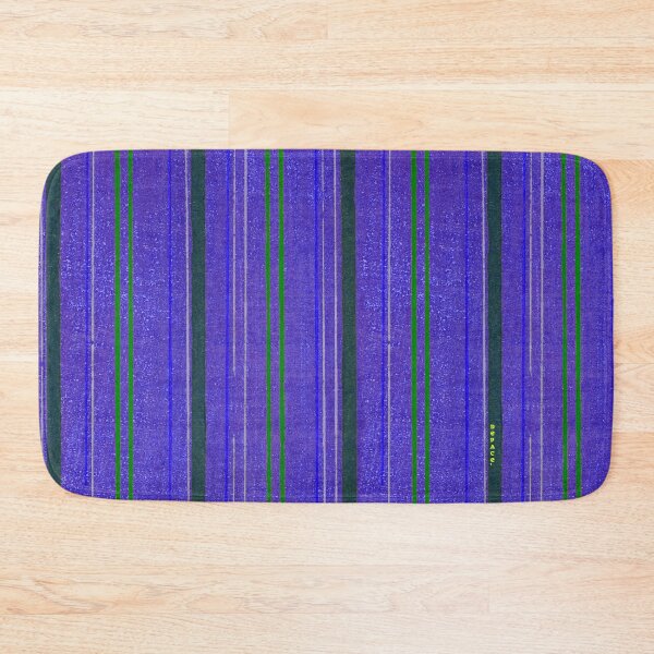 Item preview, Indigo Harmony with Striped Echoes from 1904 Japan designed and sold by mrpropcake.