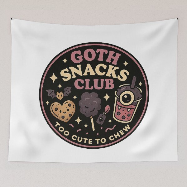 Item preview, Goth Snacks Club designed and sold by StainedSugar.