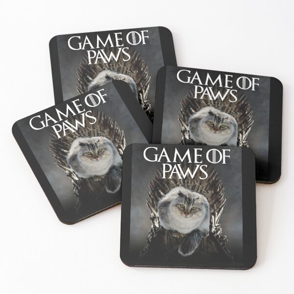 Item preview, Game of Paws – The Epic Cat Throne designed and sold by DigitalSkyfall.