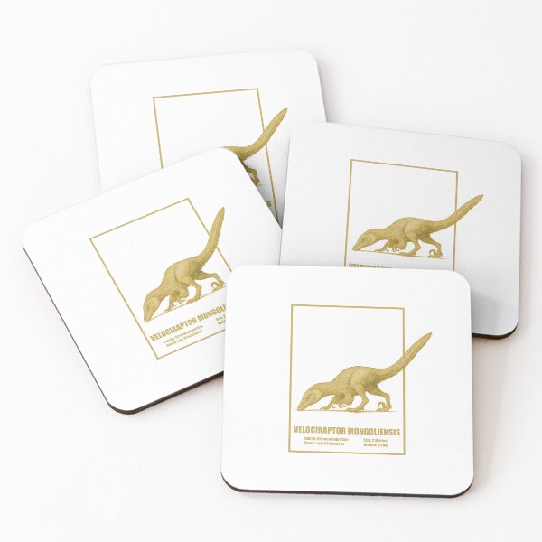 Item preview, Velociraptor Mongoliensis – Vintage Dinosaur Illustration designed and sold by SlatoMato.