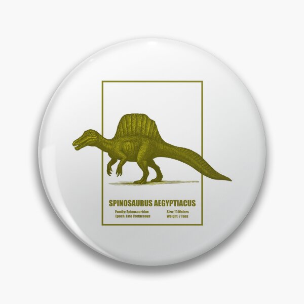 Item preview, Spinosaurus Aegyptiacus – Vintage Dinosaur Illustration designed and sold by SlatoMato.