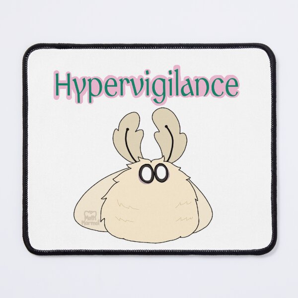 Item preview, Hypervigilant Moth designed and sold by MothMarmot.