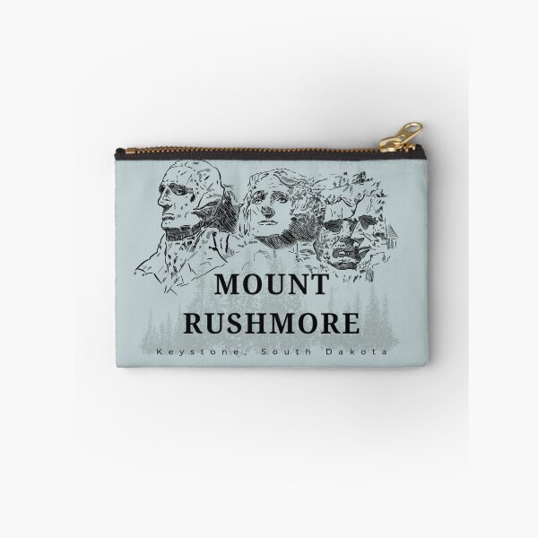 Item preview, Mount Rushmore Keystone, South Dakota With Trees designed and sold by Kate Miller Illustrator.